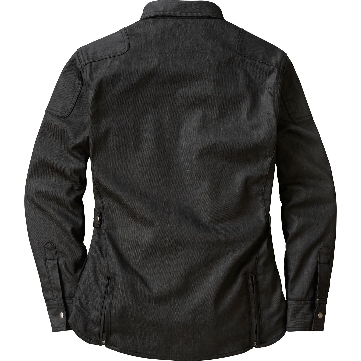 Covert Women's Wax Motorcycle Denim Riding Shirt - Black - Large_933959