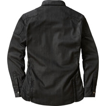 ScorpionEXO Covert Women's Wax Denim Riding Shirt Black - Large OPEN BOX [MPN: 52101-5]_2725614