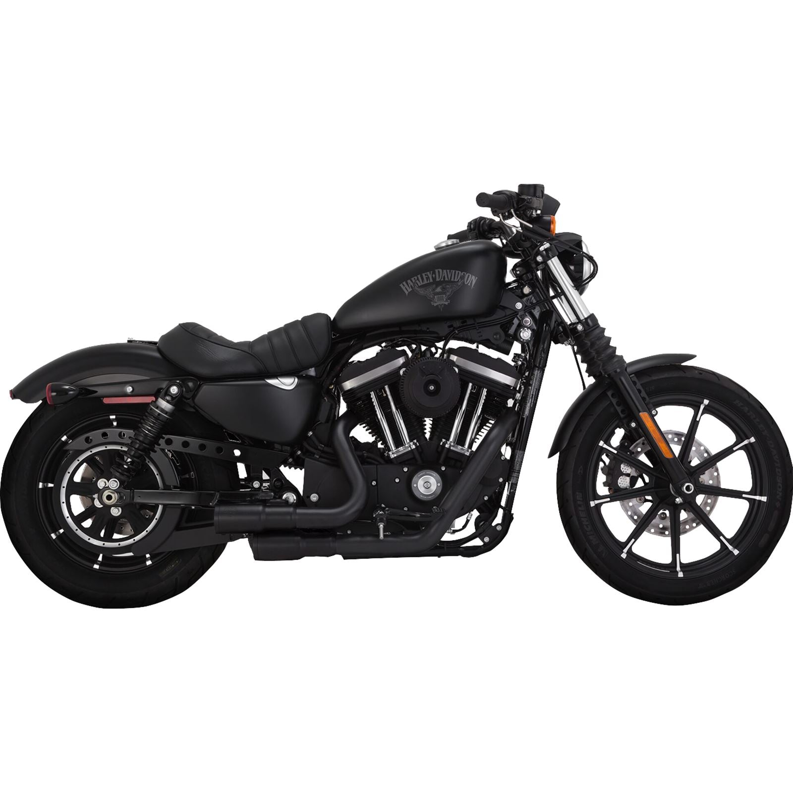 Vance And Hines Mini Grenades Exhaust System - Black 46374_1102665