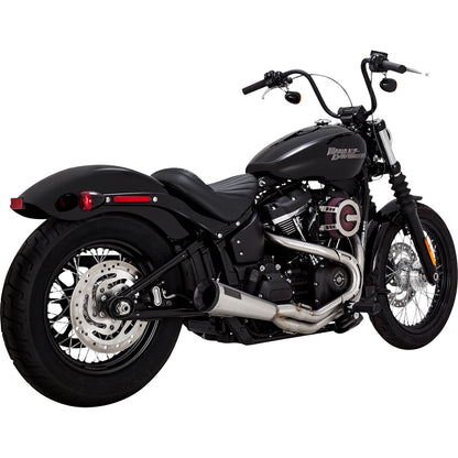 Vance And Hines Stainless 2-into-1 Upsweep Exhaust System - Brushed 27323_934447