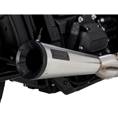 Vance And Hines Stainless 2-into-1 Upsweep Exhaust System - Brushed 27323_934448
