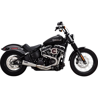 Vance And Hines Stainless 2-into-1 Upsweep Exhaust System - Brushed 27323_934449