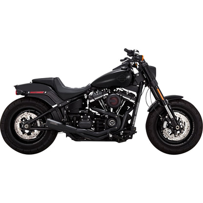 Vance And Hines Stainless 2-into-1 Upsweep Exhaust System - Black 47323_1096862