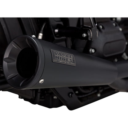 Vance And Hines Stainless 2-into-1 Upsweep Exhaust System - Black 47323_1096863