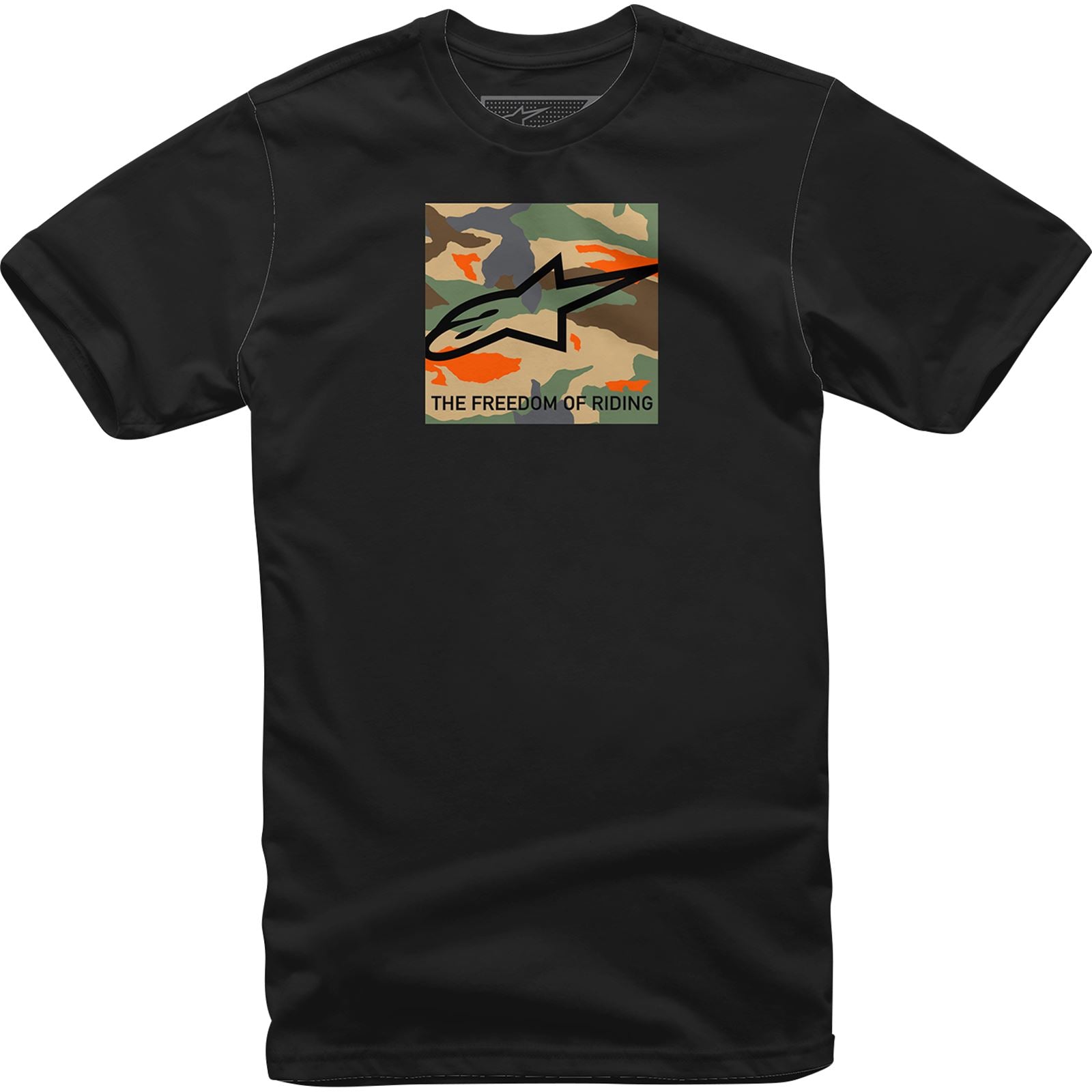 Alpinestars Free Camo T-Shirt - Black_1097502