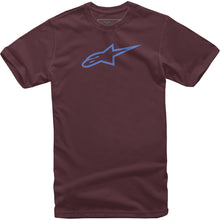 Alpinestars Ageless T-Shirt - Maroon/Blue_934620