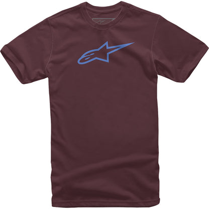 Alpinestars Ageless T-Shirt - Maroon/Blue_934620