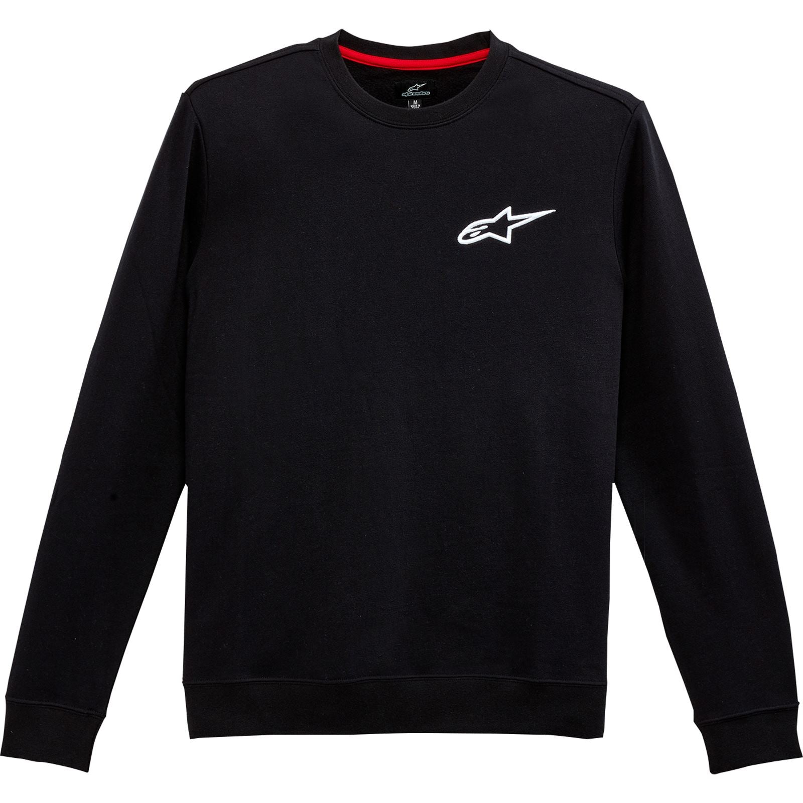 Alpinestars Ageless Crew Fleece - Black - XL [MPN: 1232-51020-10XL]_934751