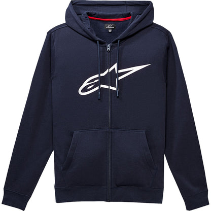 Alpinestars Ageless II Zip Hoodie - Navy/White - Medium [MPN: 1038530527020M]_1097058