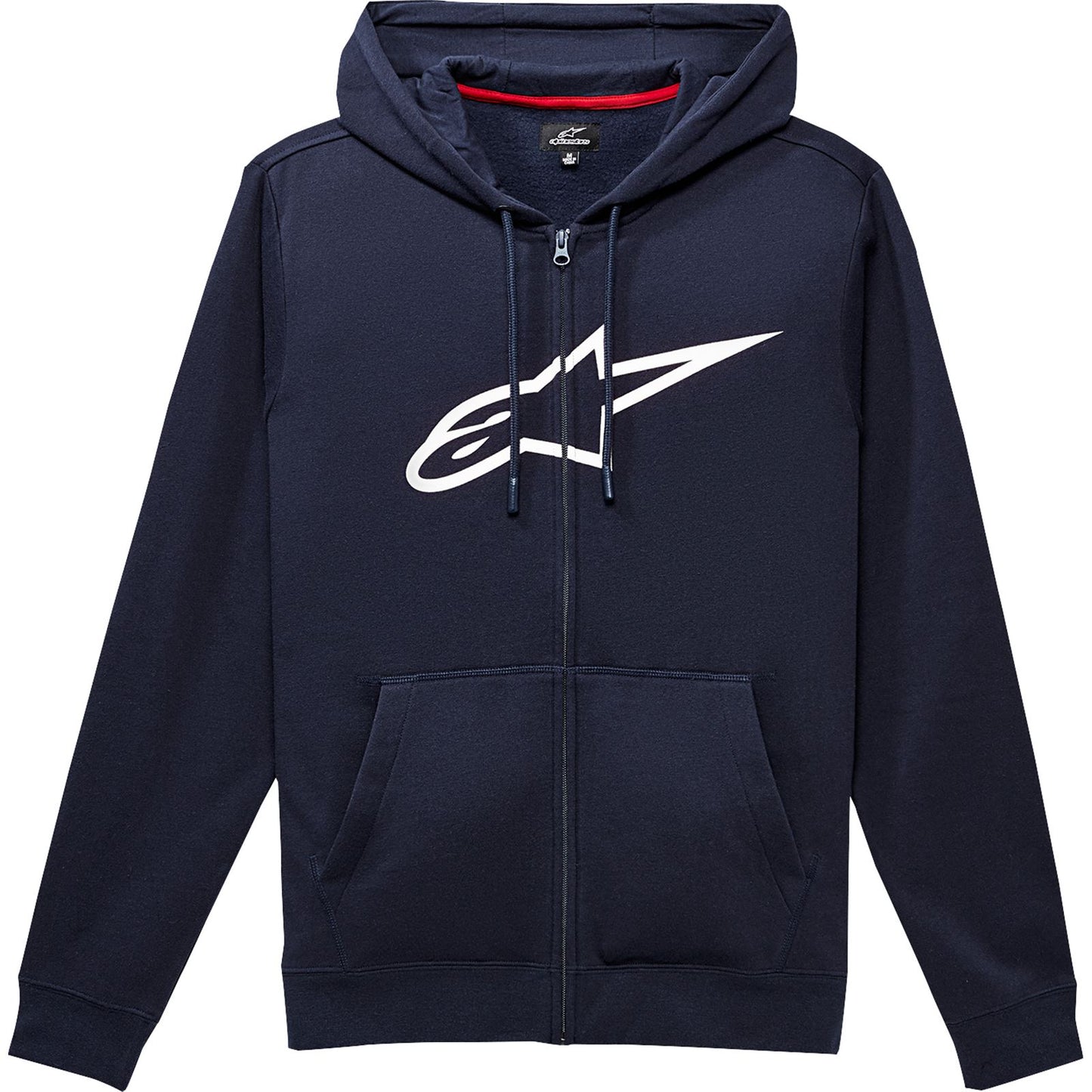 Alpinestars Ageless II Zip Hoodie - Navy/White - Large [MPN: 1038530527020L]_934728