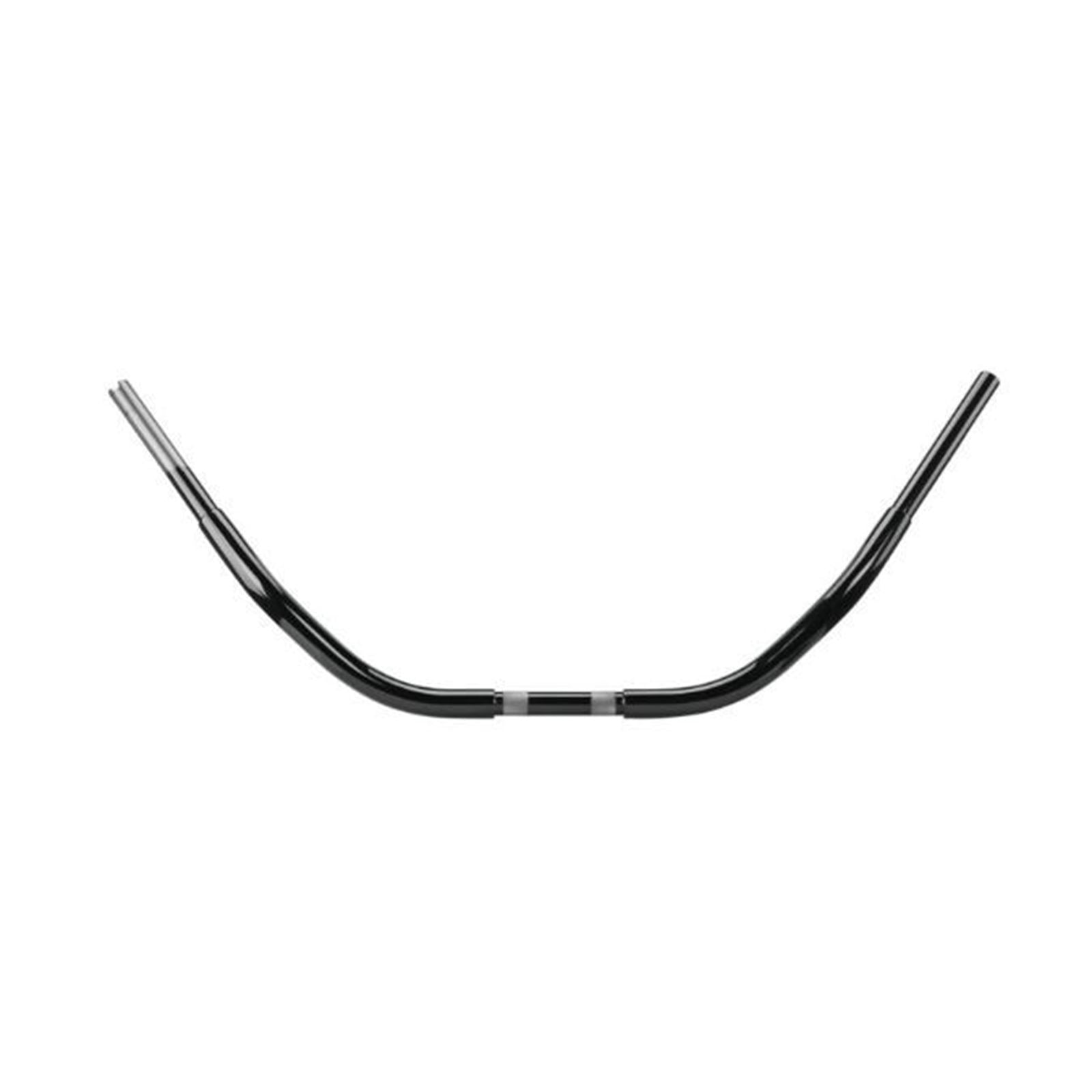 Biker's Choice 1-1/4" Fat Handlebar - Bikini Beach, Black, FBW 402235-FBW-B_946064