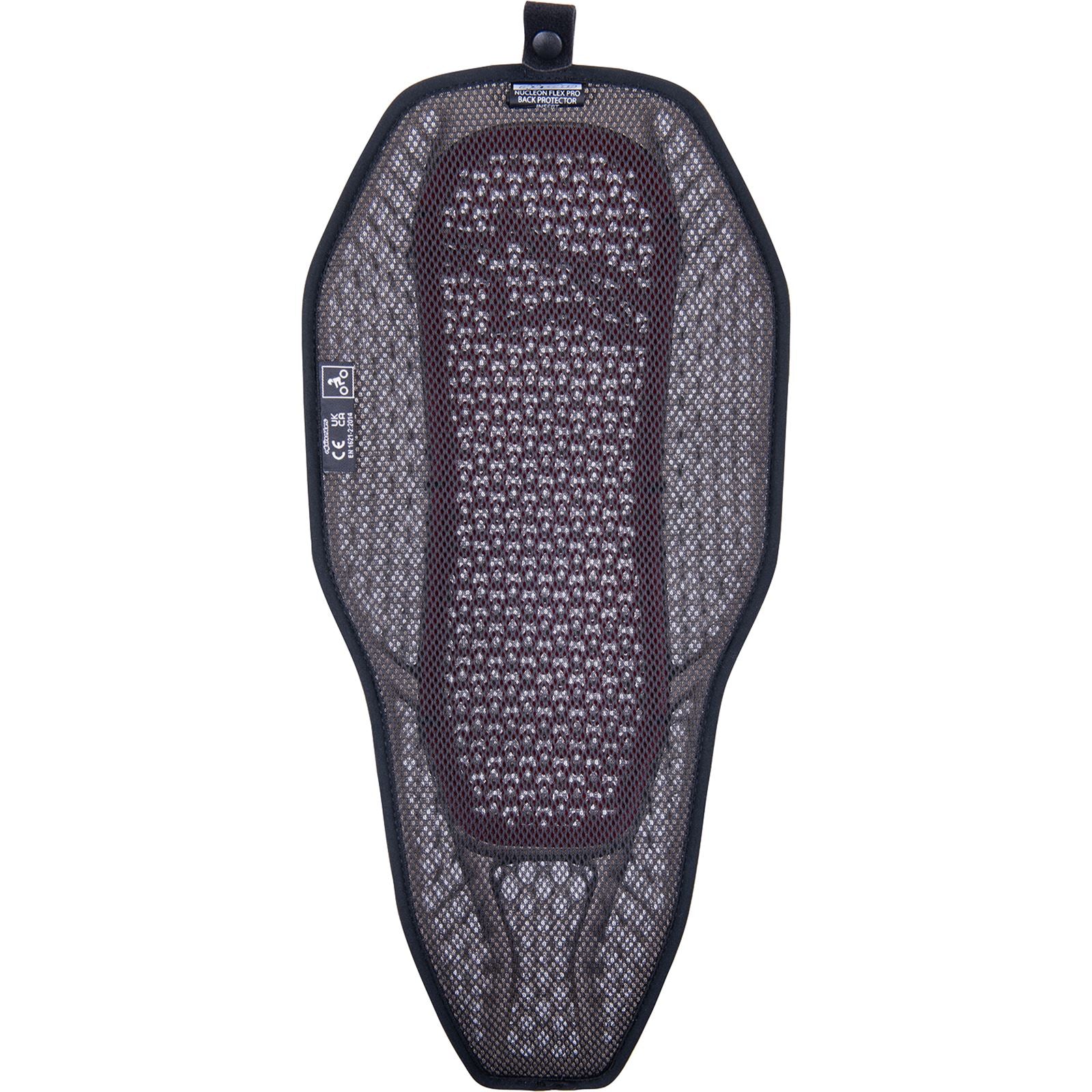 Alpinestars Nucleon Flex Proi Full Back Protection Insert - Smoke/Red - Large [MPN: 6526323-003-L]_1097907