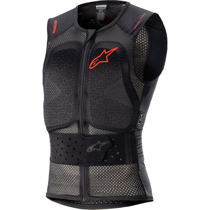 Alpinestars Nucleon Flex Pro Protection Vest - Black/Red - XL [MPN: 6508123-009-XL]_1097912