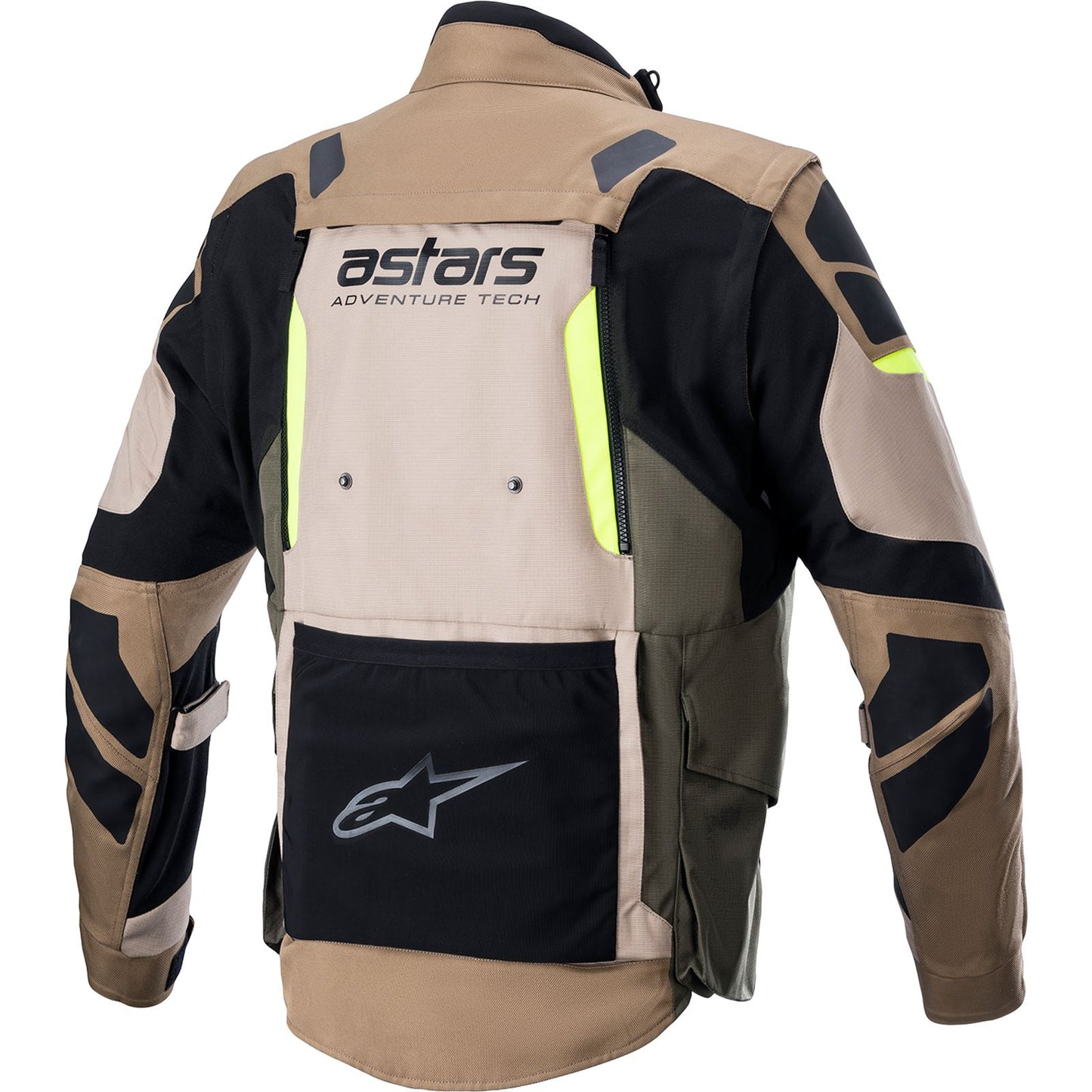 Alpinestars Halo Drystar® Jacket - Black/Sand/Yellow_1098168