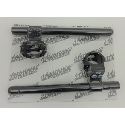 Driven Handlebar Clip-On Halo Risers - 41 mm - Black OPEN BOX [MPN: DHCLOR41BK]_936173