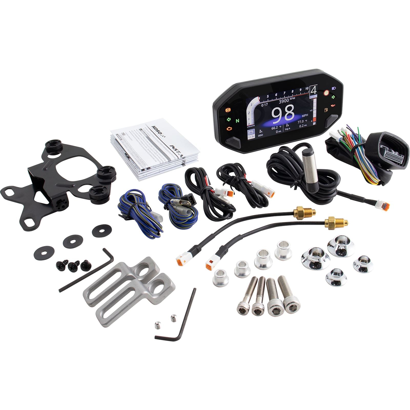 Koso RX-4 Speedometer - Universal BA081010_1103191
