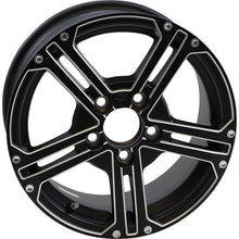 ITP Wheel - SS212 Alloy - Front/Rear - Milled Black - 15x7 - 5/4.5 - 6+1 1522761727B_1136145