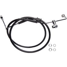 Drag Specialties Brake Line - Rear - ABS - Black 1741-6335_1174679