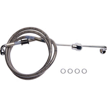 Drag Specialties Brake Line - Rear - Non-ABS - Stainless Steel 1741-6338_1174676