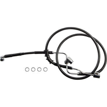 Drag Specialties Brake Line - Rear - ABS - Black 1741-6347_1164979
