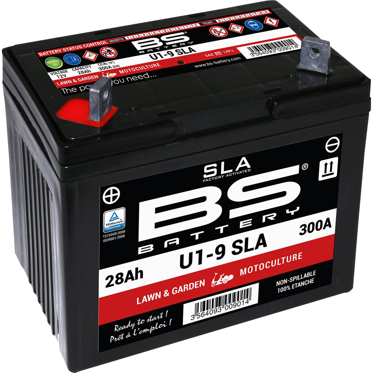 BS Battery Battery - 12V - 28ah - U1-9 [MPN: 300901]_1099421