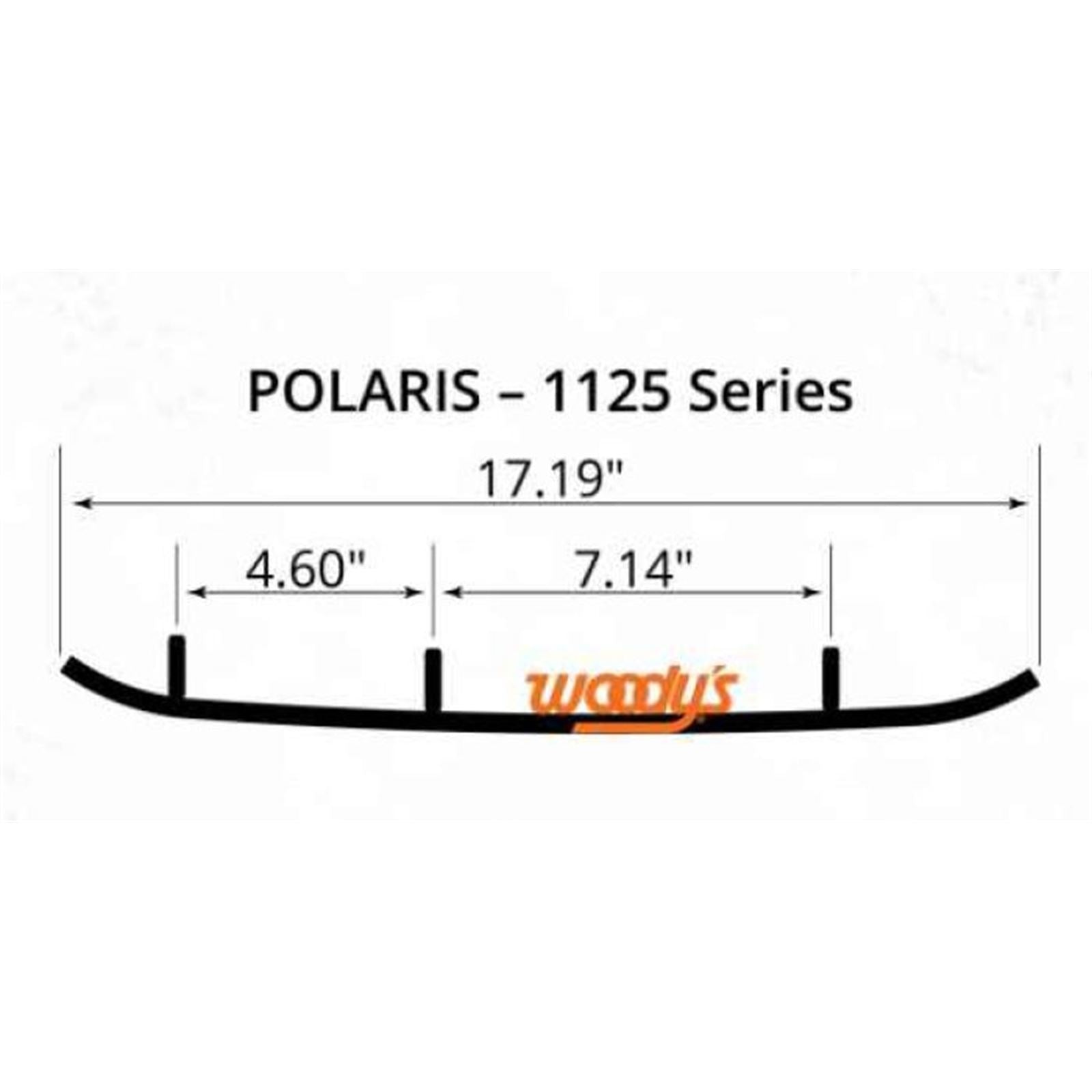 Woodys ACE Carbide Runner – 4" x 60° Turning - 1 1/2" End Pad with Hard Weld AP4-1125_1437768