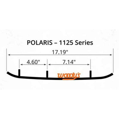 Woodys ACE Carbide Runner – 4" x 60° Turning - 1 1/2" End Pad with Hard Weld AP4-1125_1437768