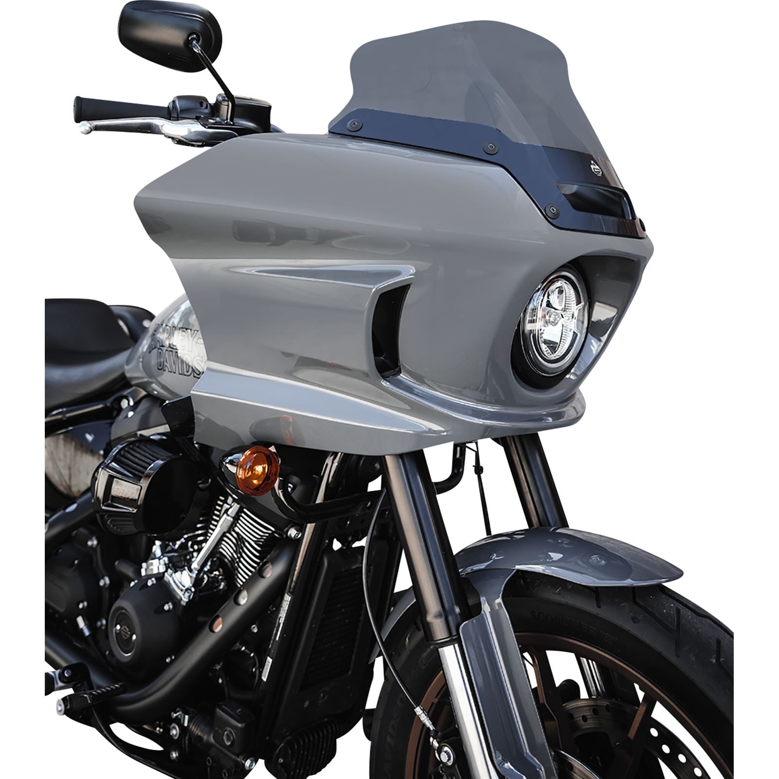 Klock Werks Windshield - 6" - Dark Smoke - FLH '14+ [MPN: KWW-02-0607-DS]_1103319