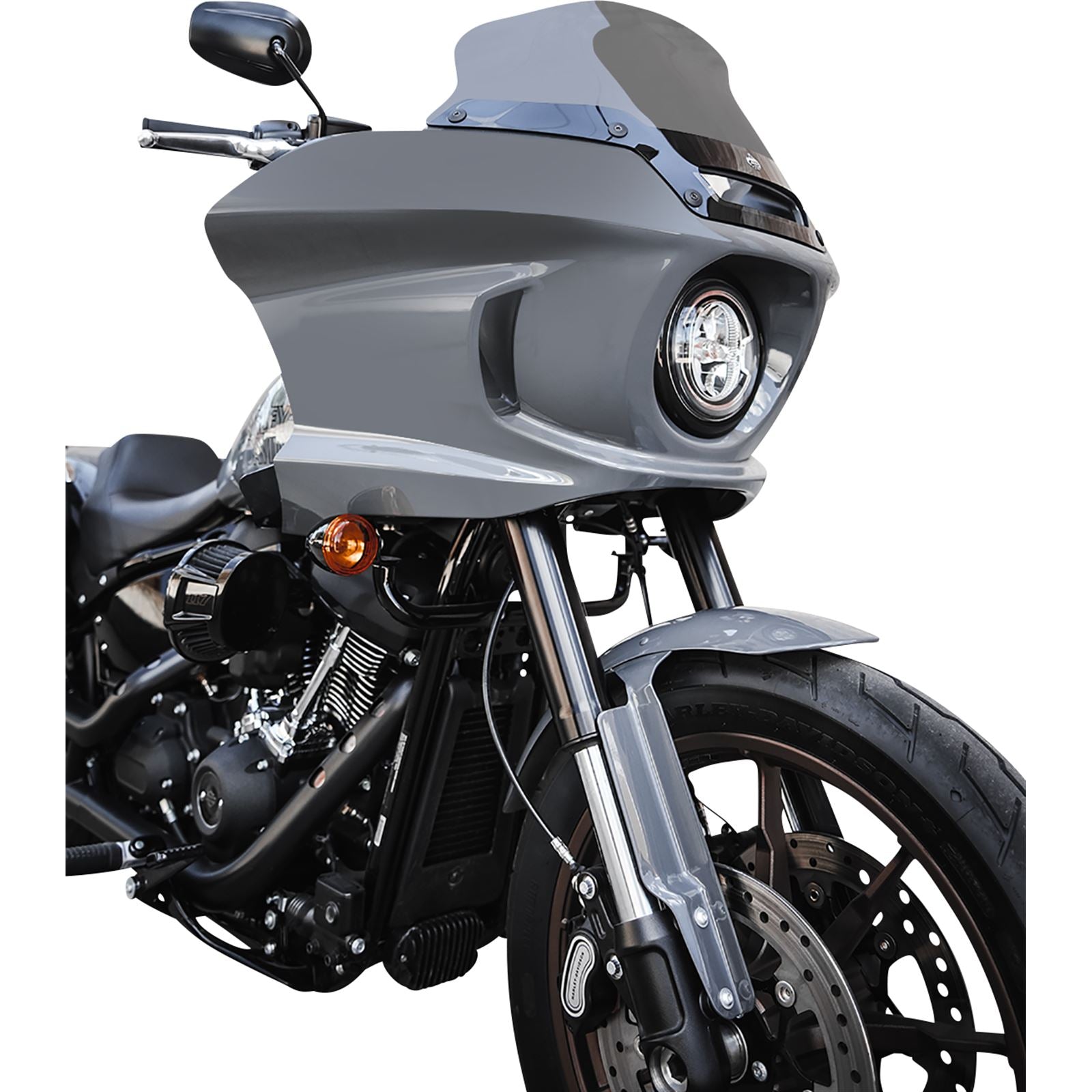Klock Werks Windshield - 6" - Dark Smoke - FLH '14+ [MPN: KWW-02-0607-DS]_1103318