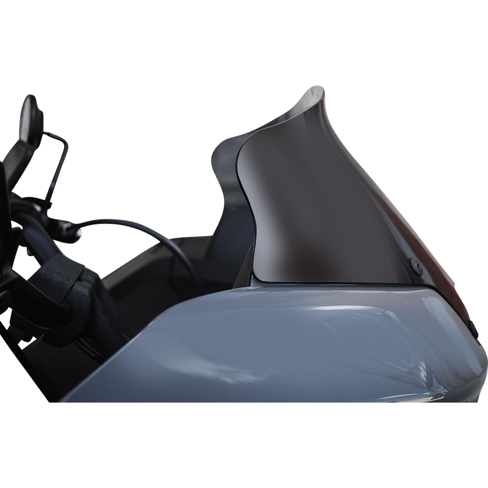 Klock Werks Windshield - 6" - Dark Smoke - FLH '14+ [MPN: KWW-02-0607-DS]_1103329