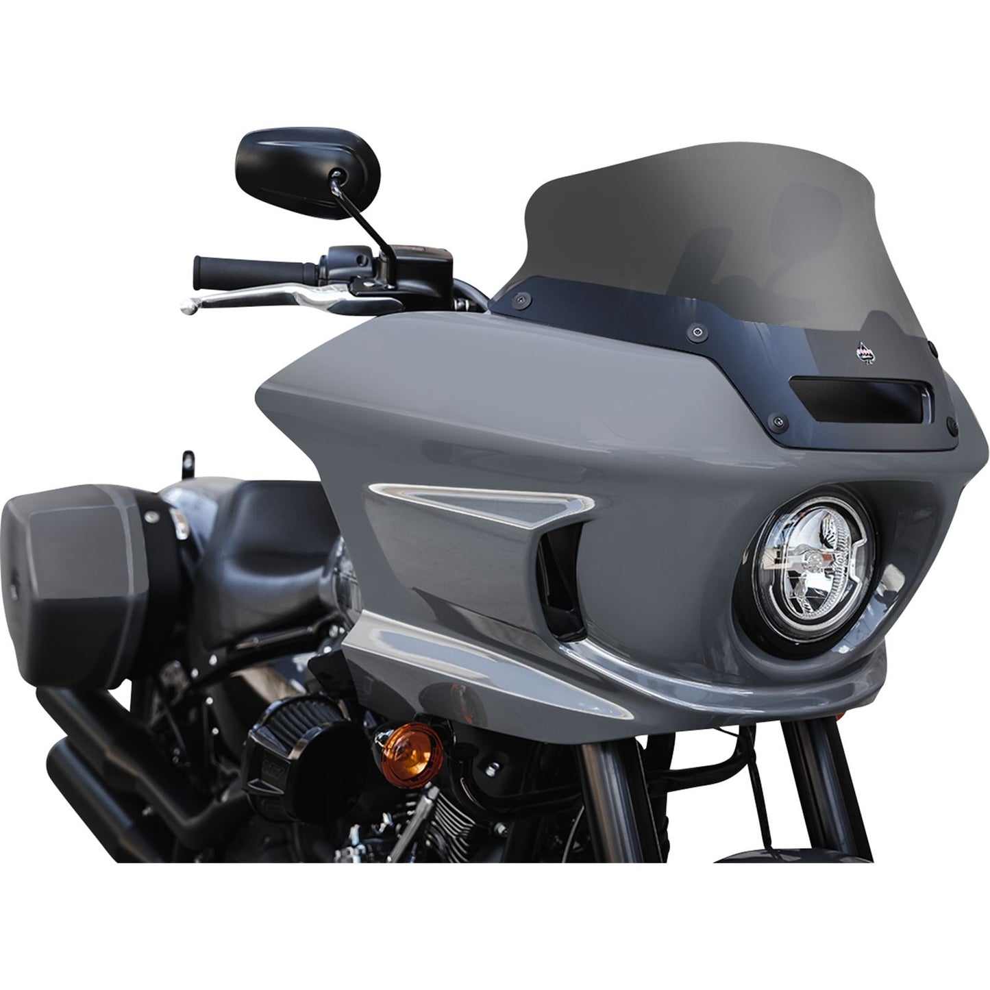 Klock Werks Windshield - 6" - Dark Smoke - FLH '14+ [MPN: KWW-02-0607-DS]_1103328