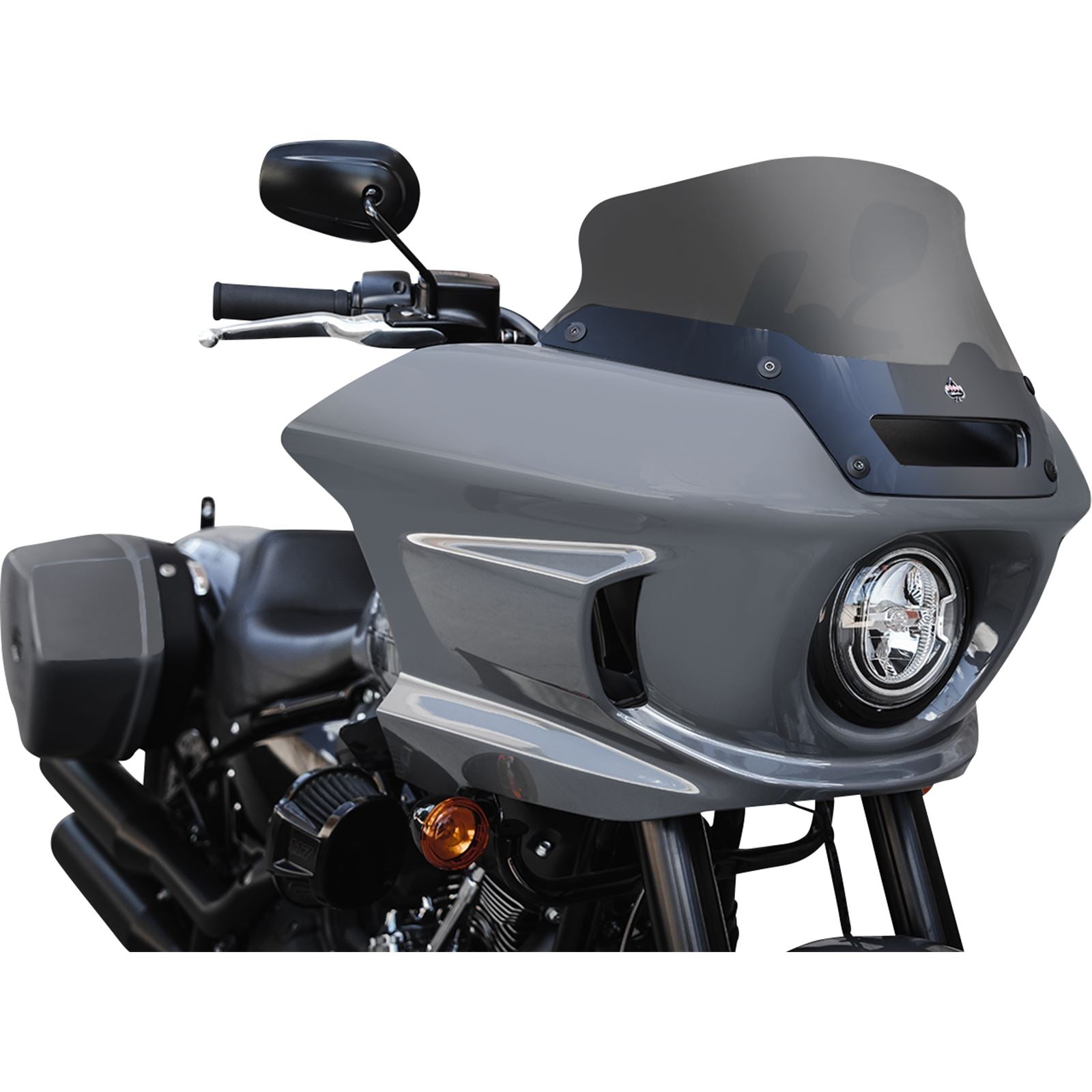 Klock Werks Windshield - 6" - Dark Smoke - FLH '14+ [MPN: KWW-02-0607-DS]_1103328