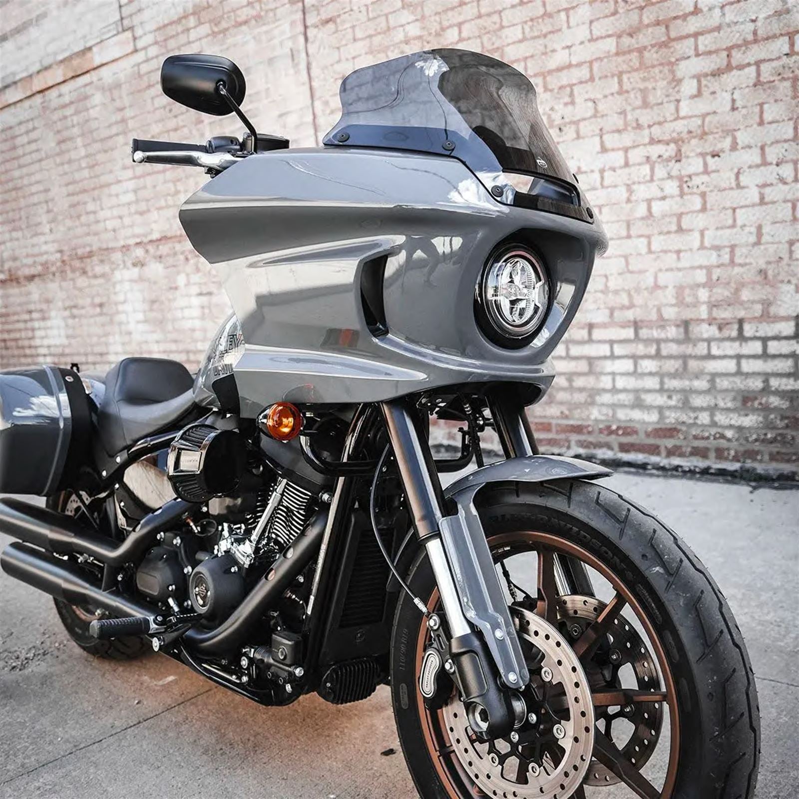 Klock Werks Windshield - 6" - Dark Smoke - FLH '14+ [MPN: KWW-02-0607-DS]_1103324