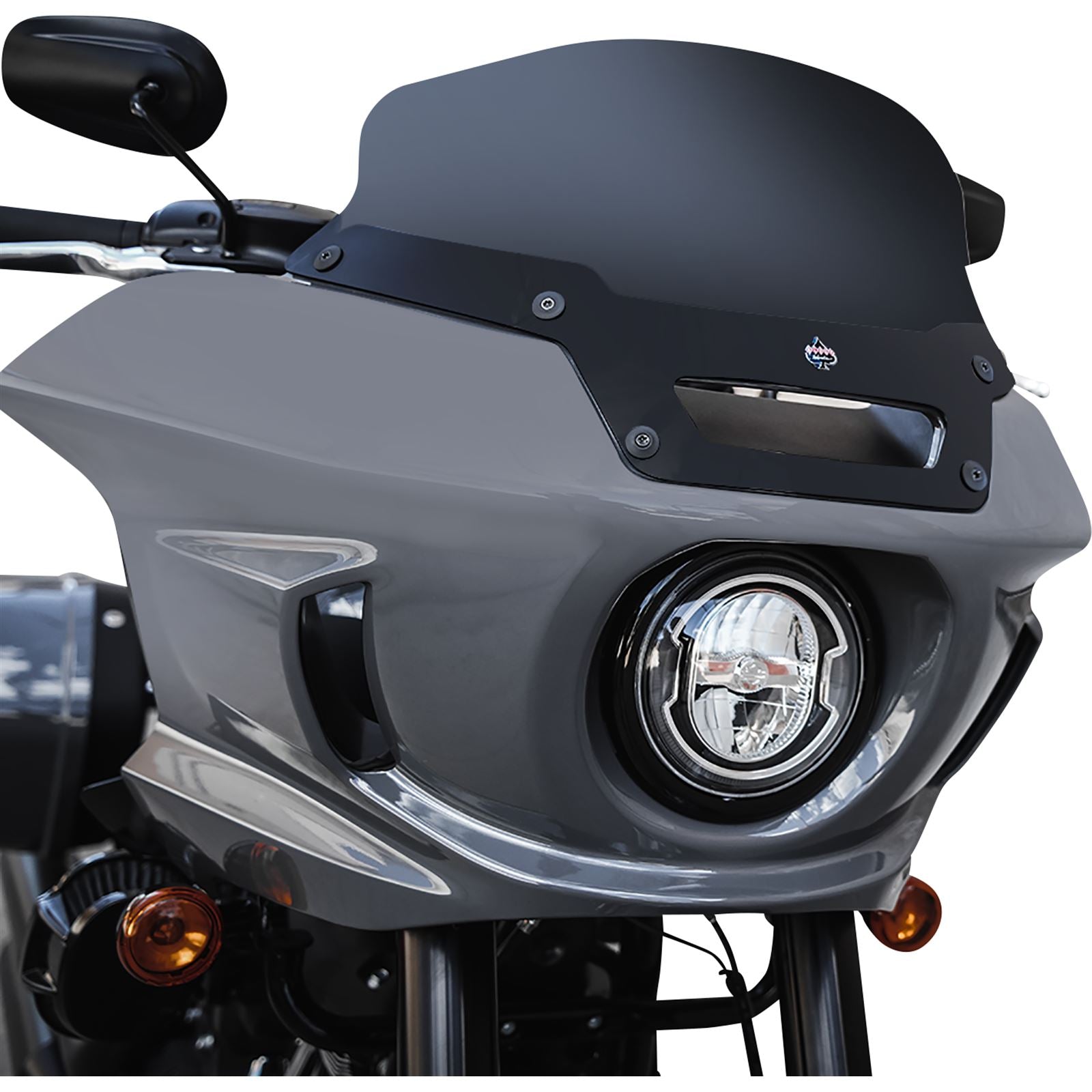 Klock Werks Windshield - 6" - Dark Smoke - FLH '14+ [MPN: KWW-02-0607-DS]_1103323