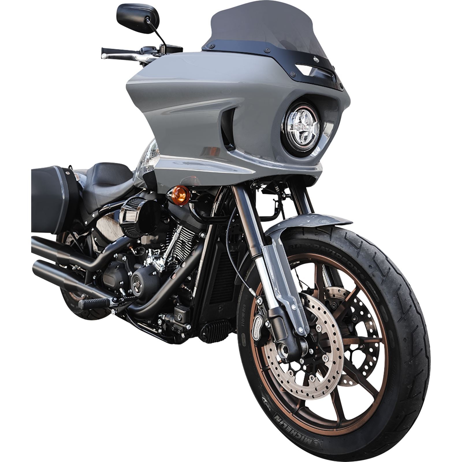 Klock Werks Windshield - 6" - Dark Smoke - FLH '14+ [MPN: KWW-02-0607-DS]_1103320