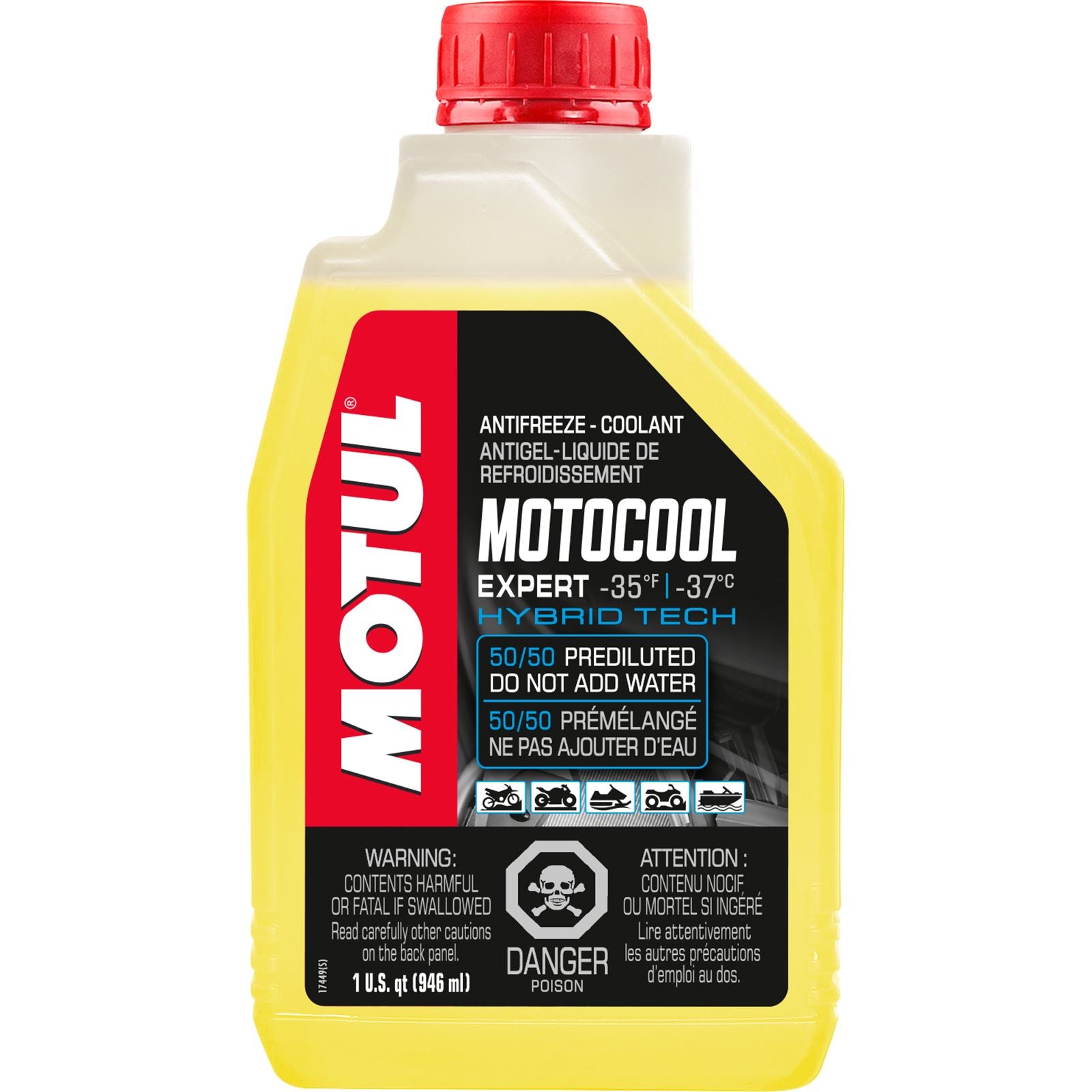 Motul Motocool Expert Coolant - 946ml 111059_1100398