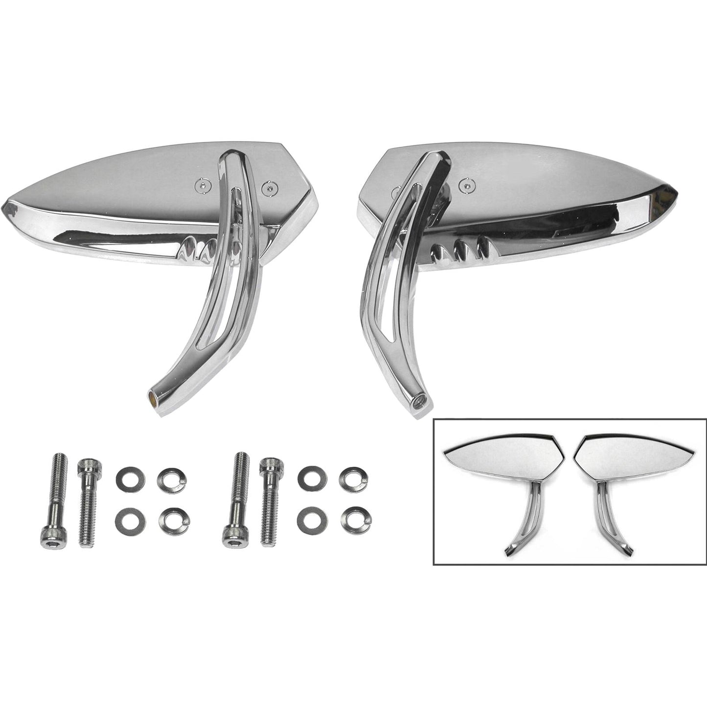 Harddrive Strike Mirror - Chrome 272001_1100399