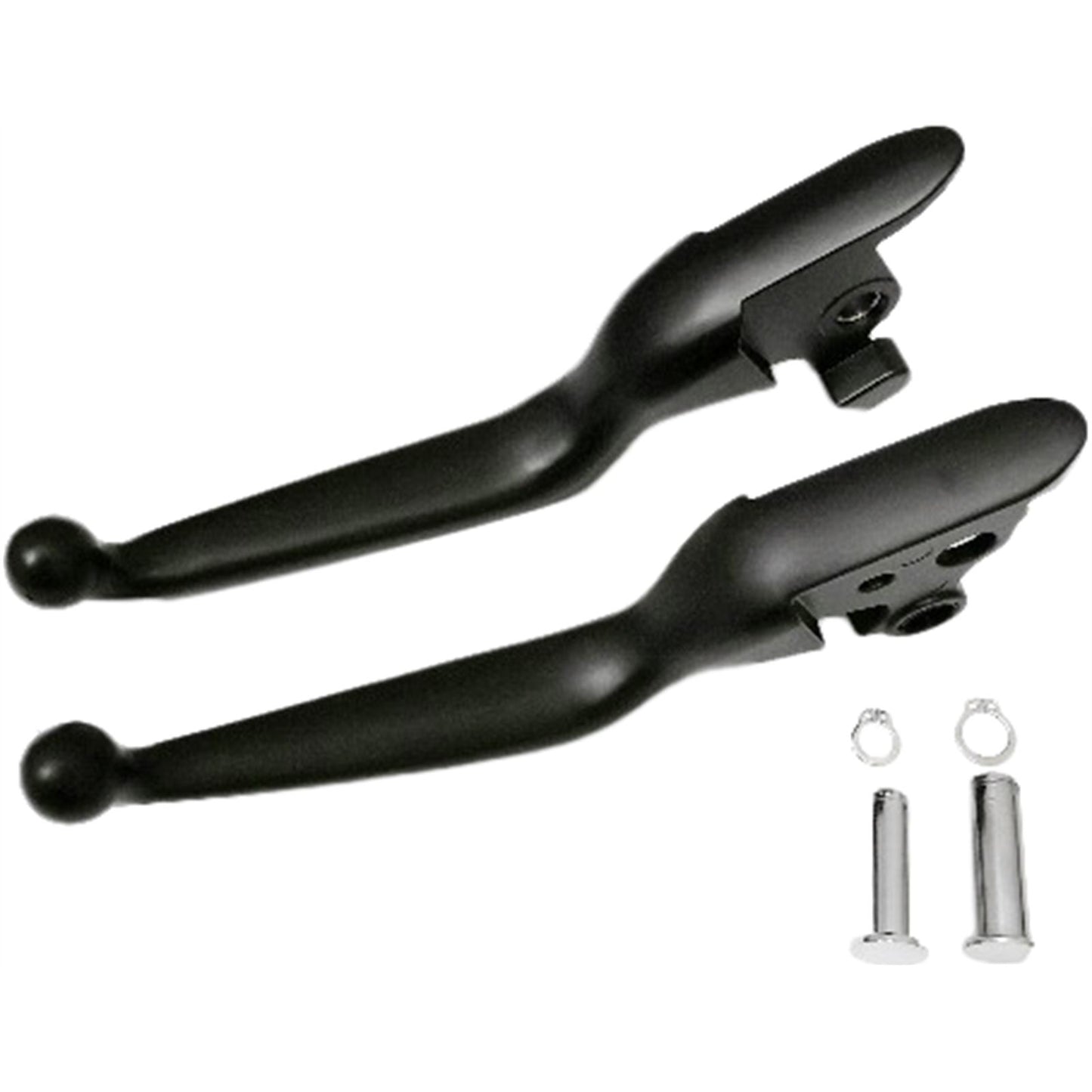 Harddrive Smooth Lever Set `18-UP ST - Matte Black 053579_1100345