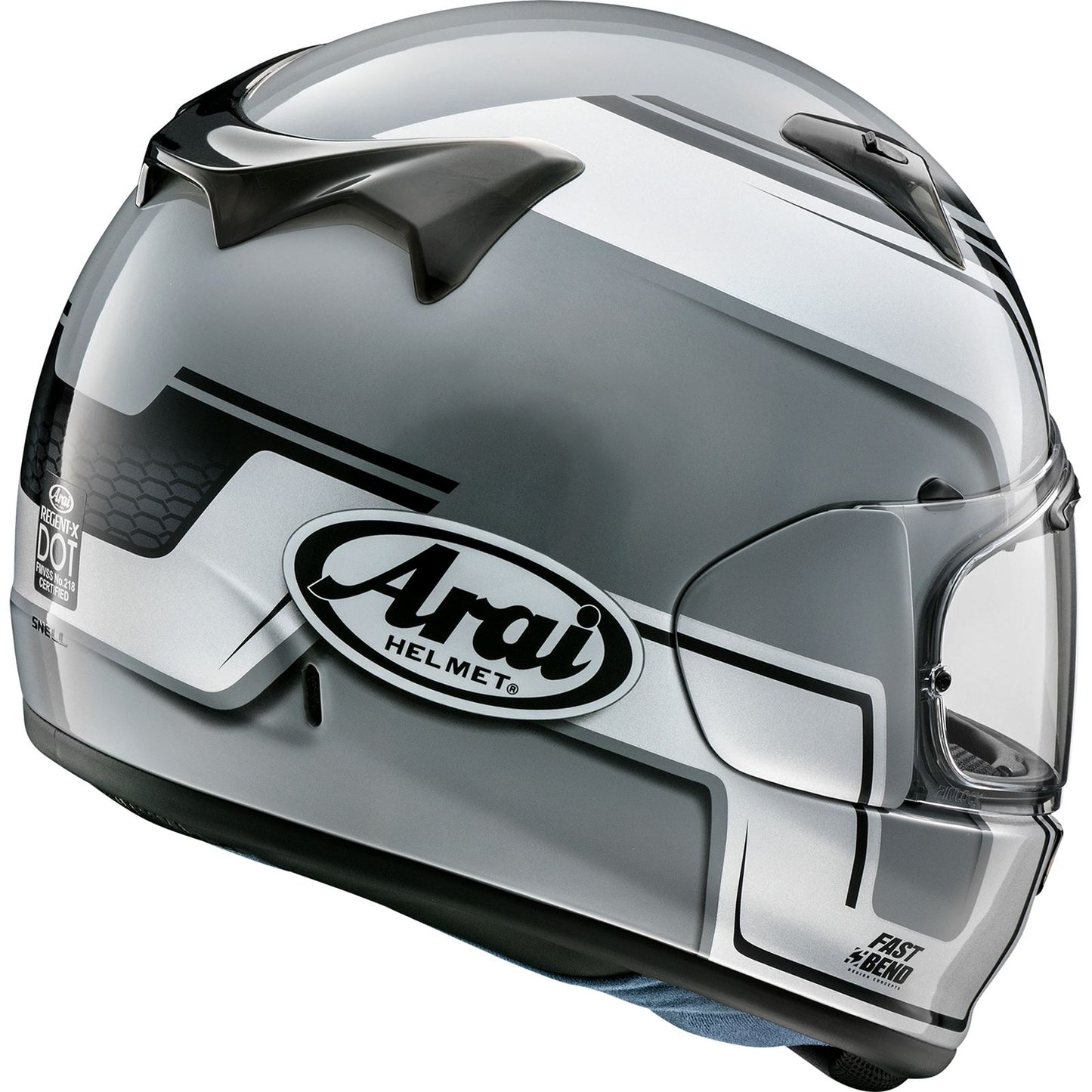 Arai Regent-X Helmet - Bend - Silver_1100787