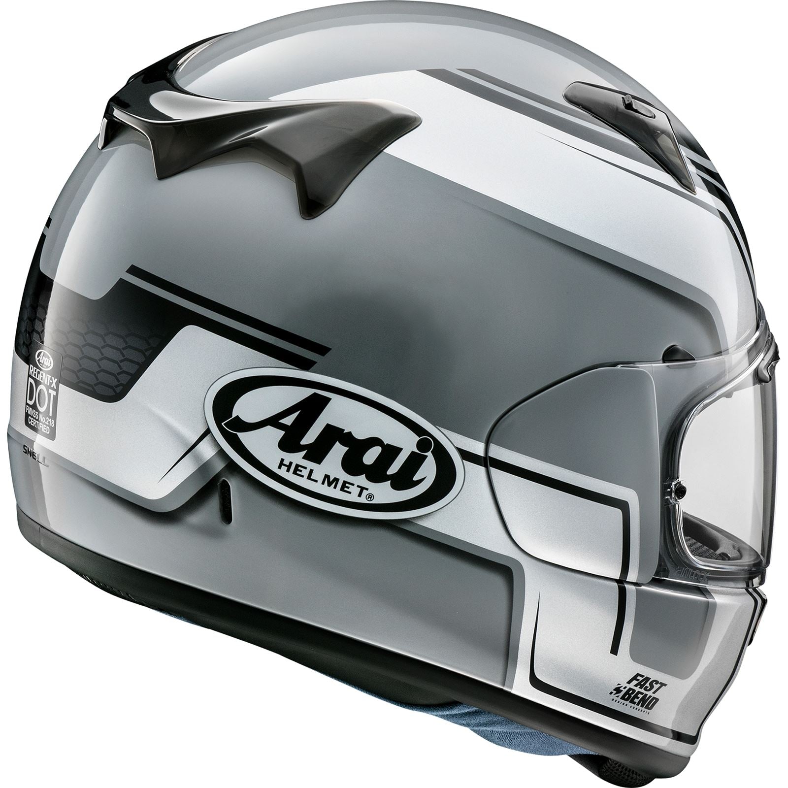 Arai Regent-X Helmet - Bend - Silver_1100787