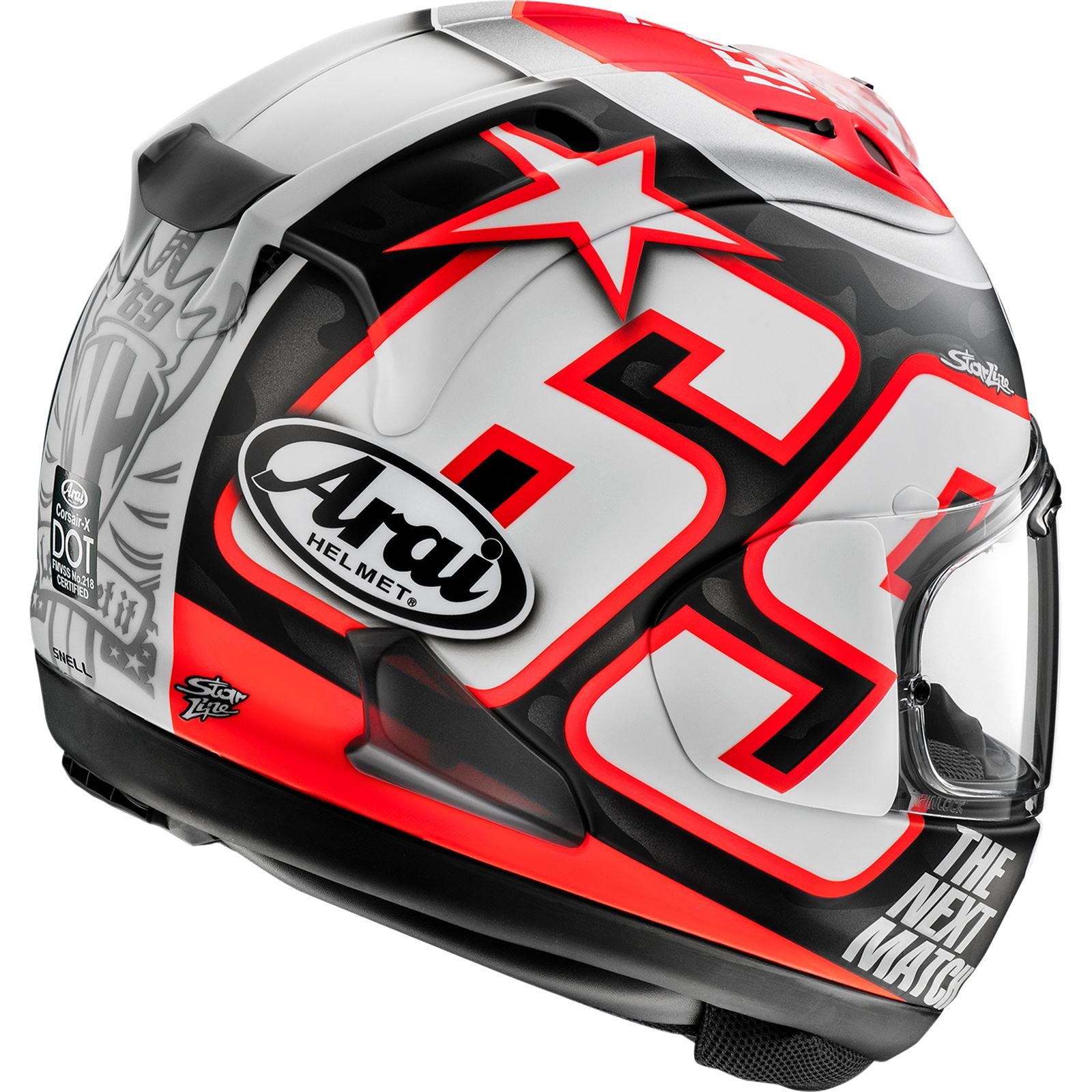 Arai Corsair-X Helmet - Nicky Reset - Frost - XS 0101-15895_1100807