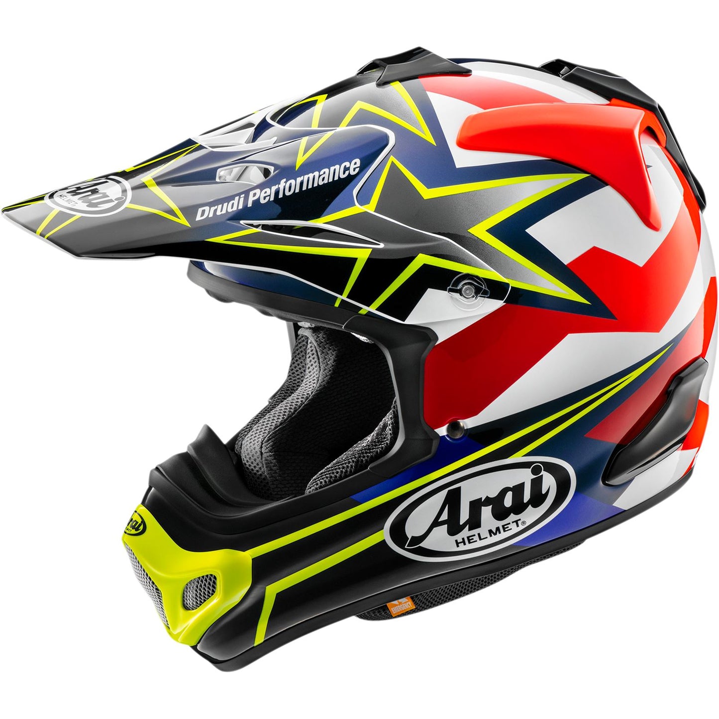 Arai VX-Pro4 Helmet - Stars & Stripes - Yellow - Large 0110-8204_1101204