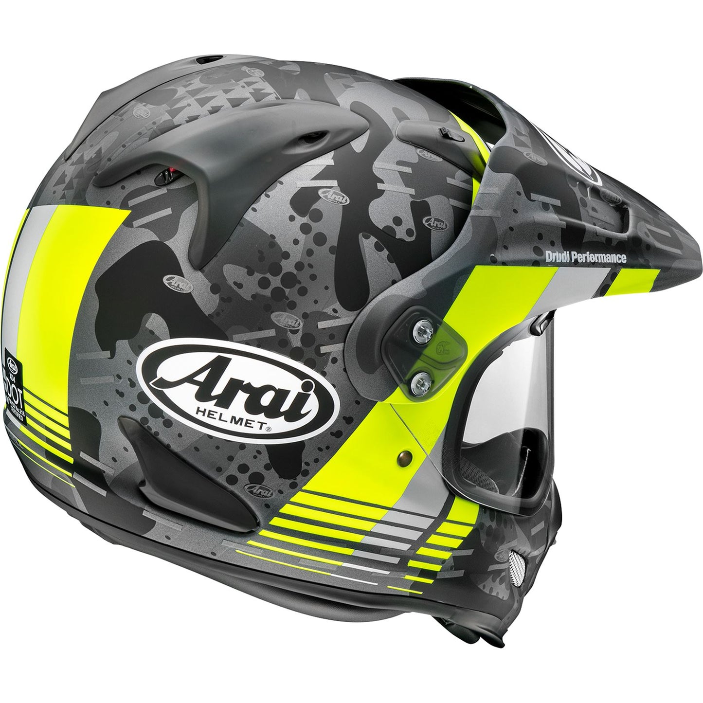 Arai XD-4 Helmet - Cover - Fluorescent Yellow Frost - XS 0140-0179_1101268