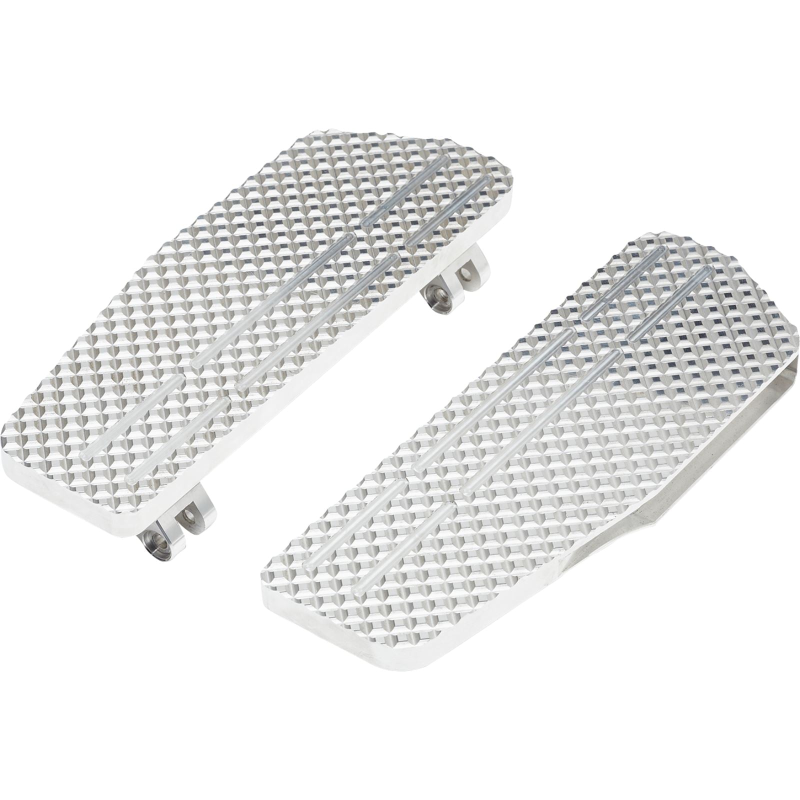 LA Choppers County Line Billet Floorboards - Raw - FL for Harley-Davidson [MPN: LA-P101-00]_1150365
