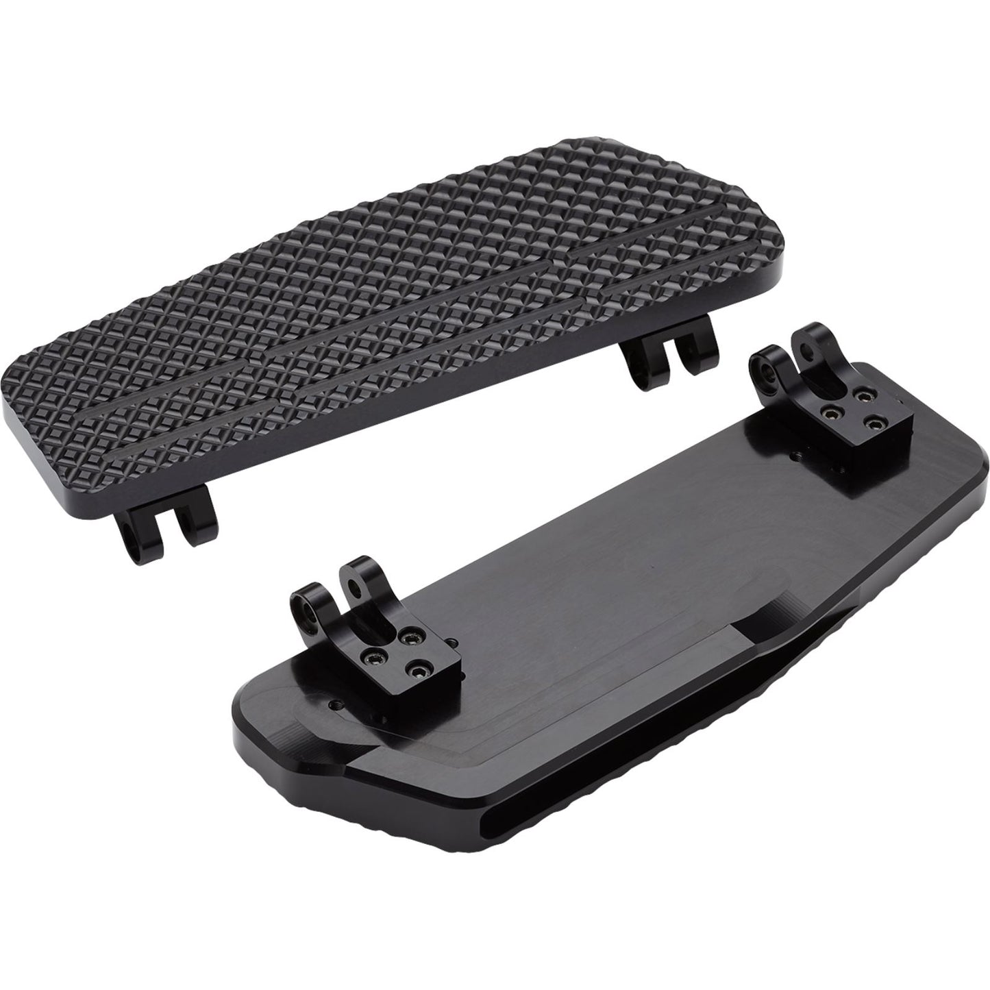 LA Choppers County Line Billet Floorboards - Black - FL for Harley-Davidson [MPN: LA-P101-00B]_1150367
