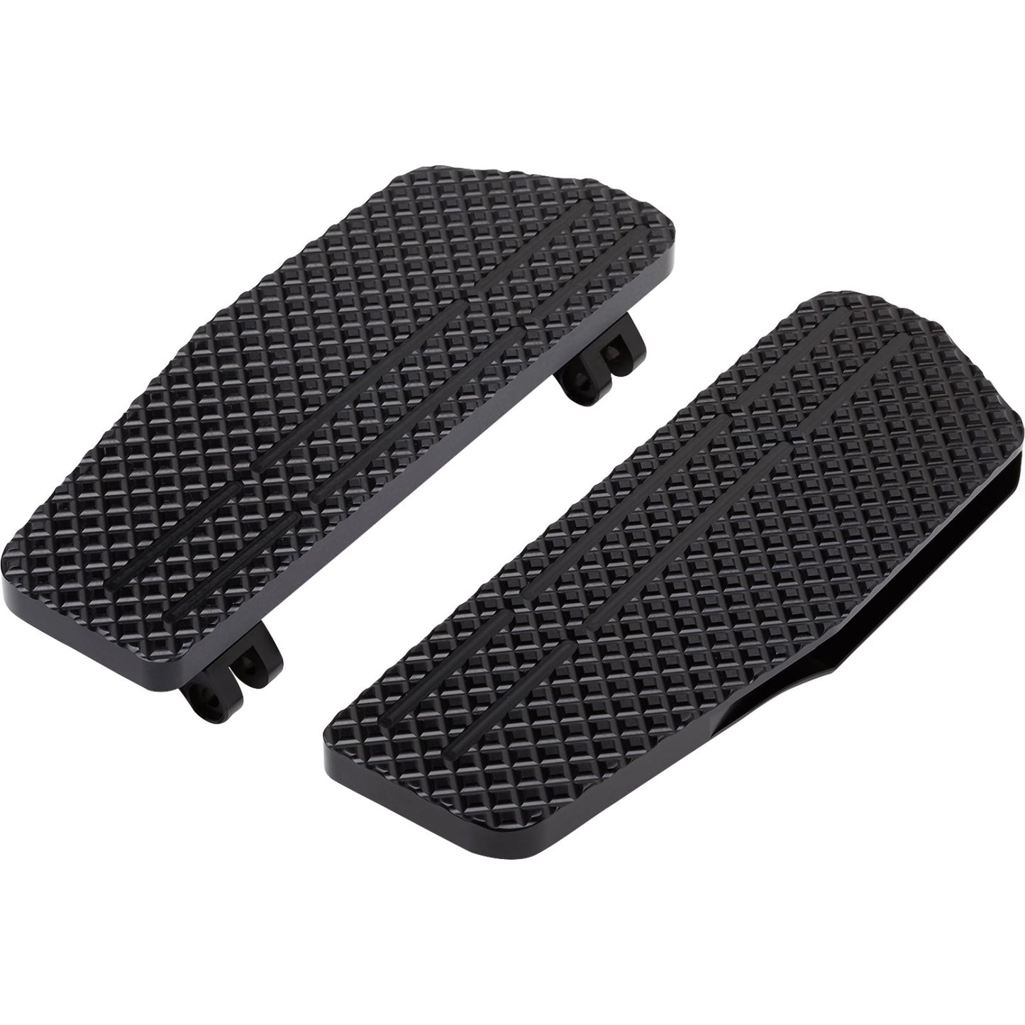 LA Choppers County Line Billet Floorboards - Black - FL for Harley-Davidson [MPN: LA-P101-00B]_1150368