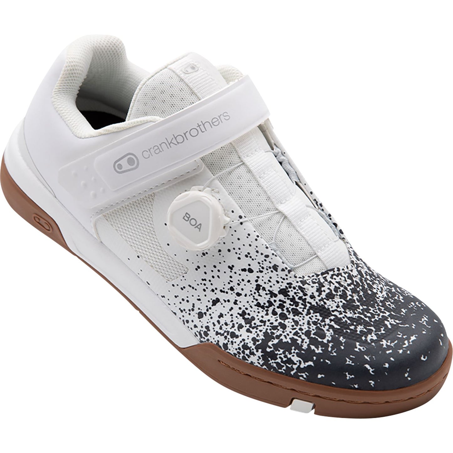 Crankbrothers Stamp BOA® Shoes - Black/White - US 8.5 OPEN BOX [MPN: STB11020S-8.5]_2112651