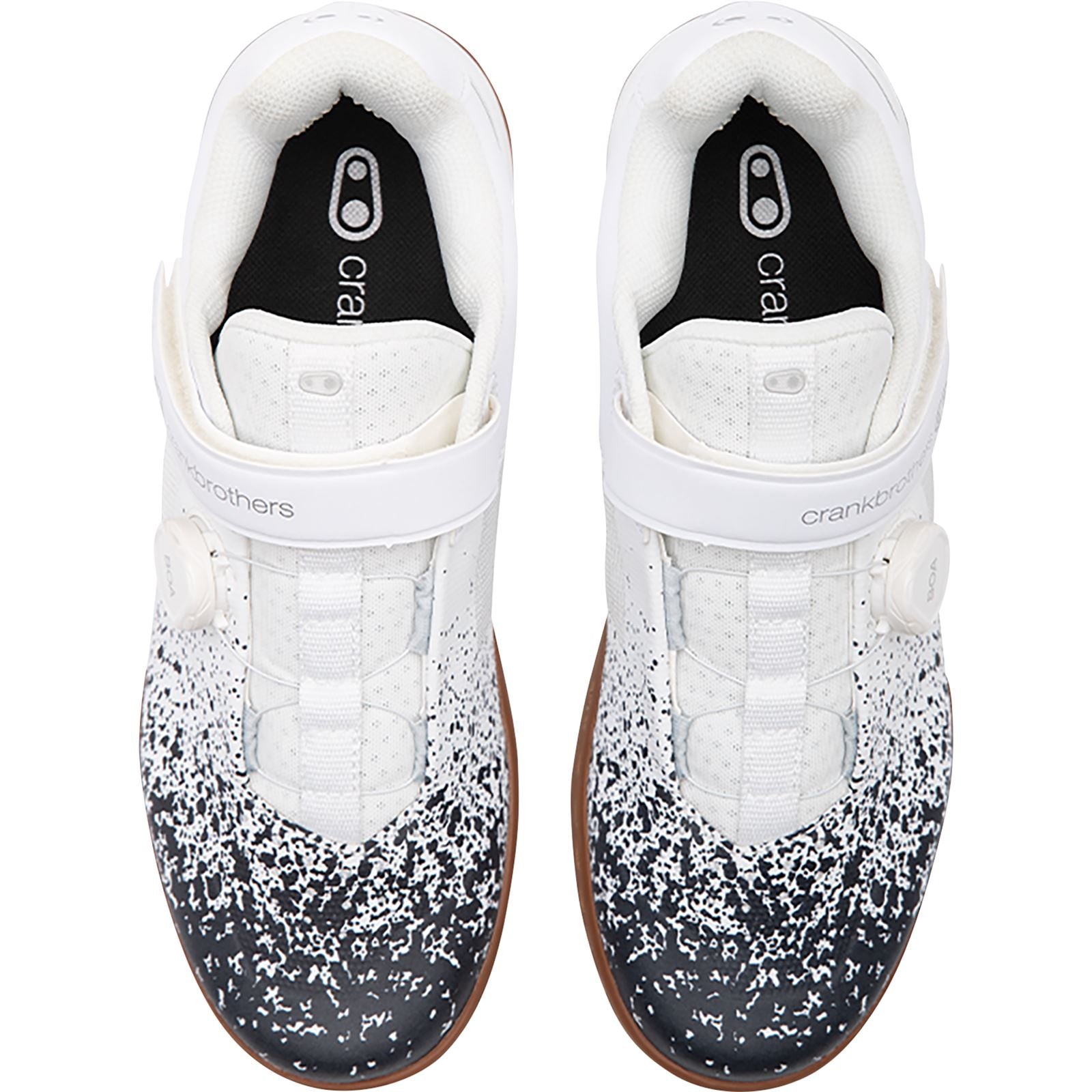 Crankbrothers Stamp BOA® Shoes - Black/White - US 8.5 OPEN BOX [MPN: STB11020S-8.5]_2112650