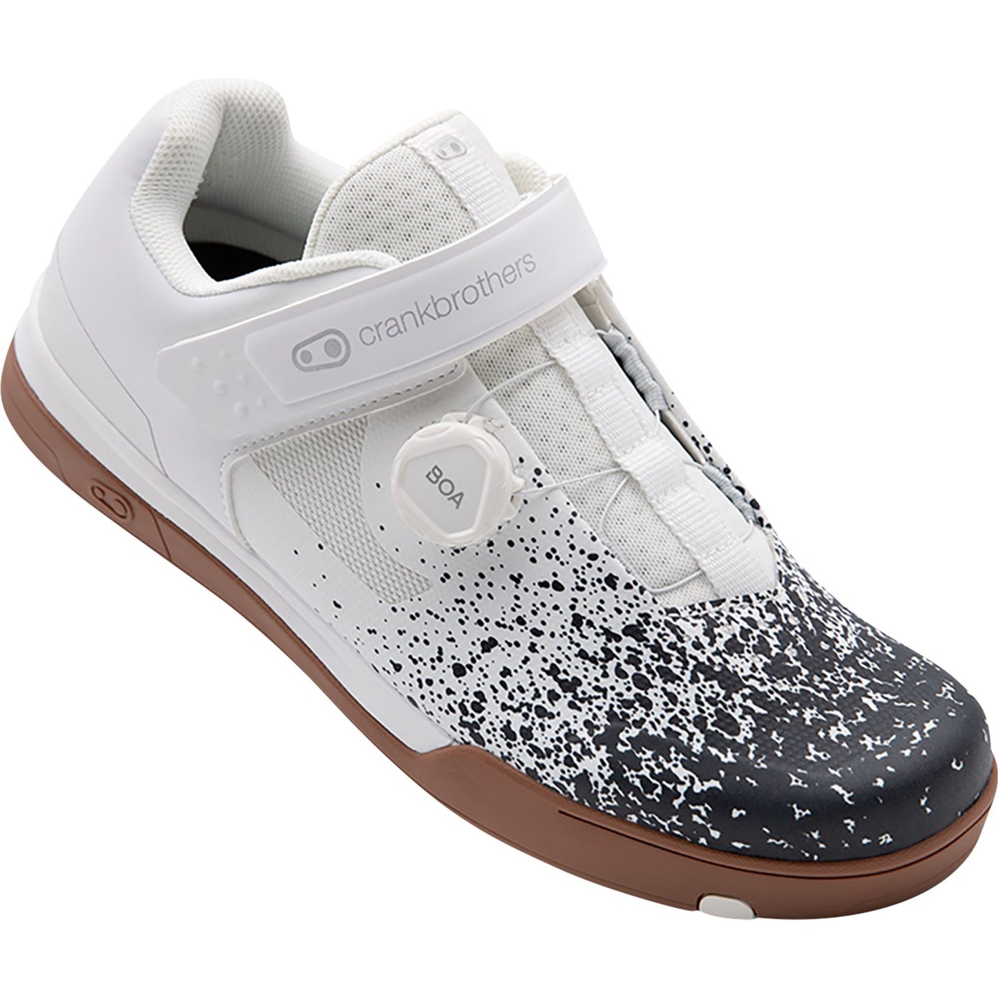 Crankbrothers Mallet E BOA® Shoes - Black/White - US 10 OPEN BOX [MPN: MAB11020S-10.0]_1877021