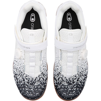 Crankbrothers Mallet E BOA® Shoes - Black/White - US 10 OPEN BOX [MPN: MAB11020S-10.0]_1877024